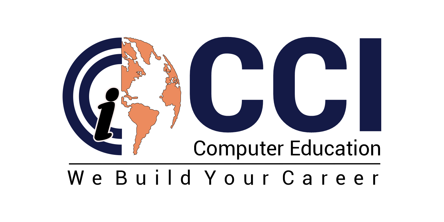 CCI Computer Education logo, computer institute in Kadodara, Surat